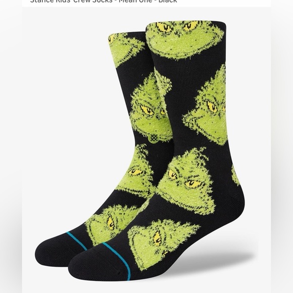 Stance Other - Stance Mean One Grinch Crew Socks